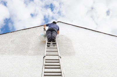 Peinture extérieure au Leslay — façades et ravalement